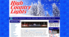 Desktop Screenshot of highcountrylights.com