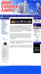 Mobile Screenshot of highcountrylights.com